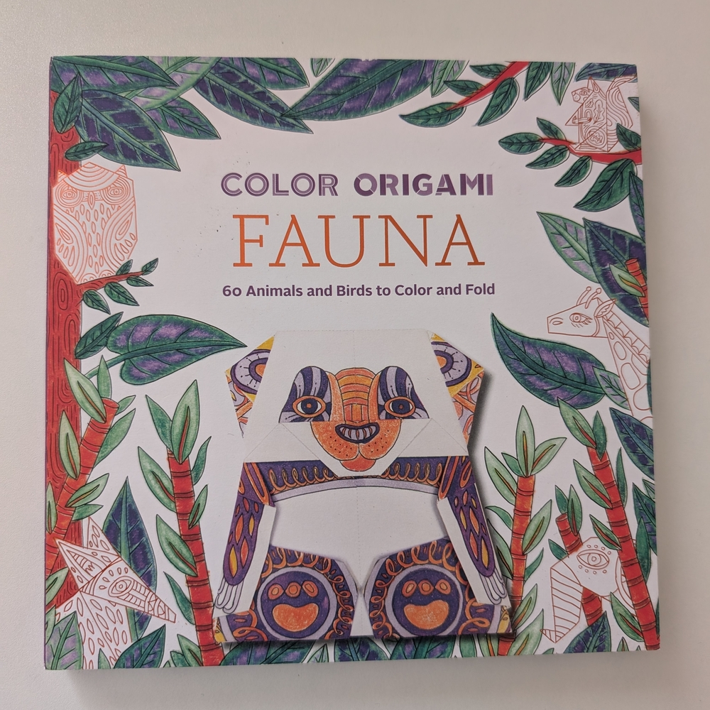 Color Origami Fauna Book